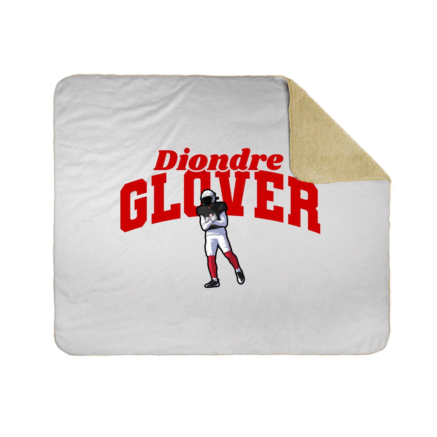 Throw Blanket — Signature Arch in White