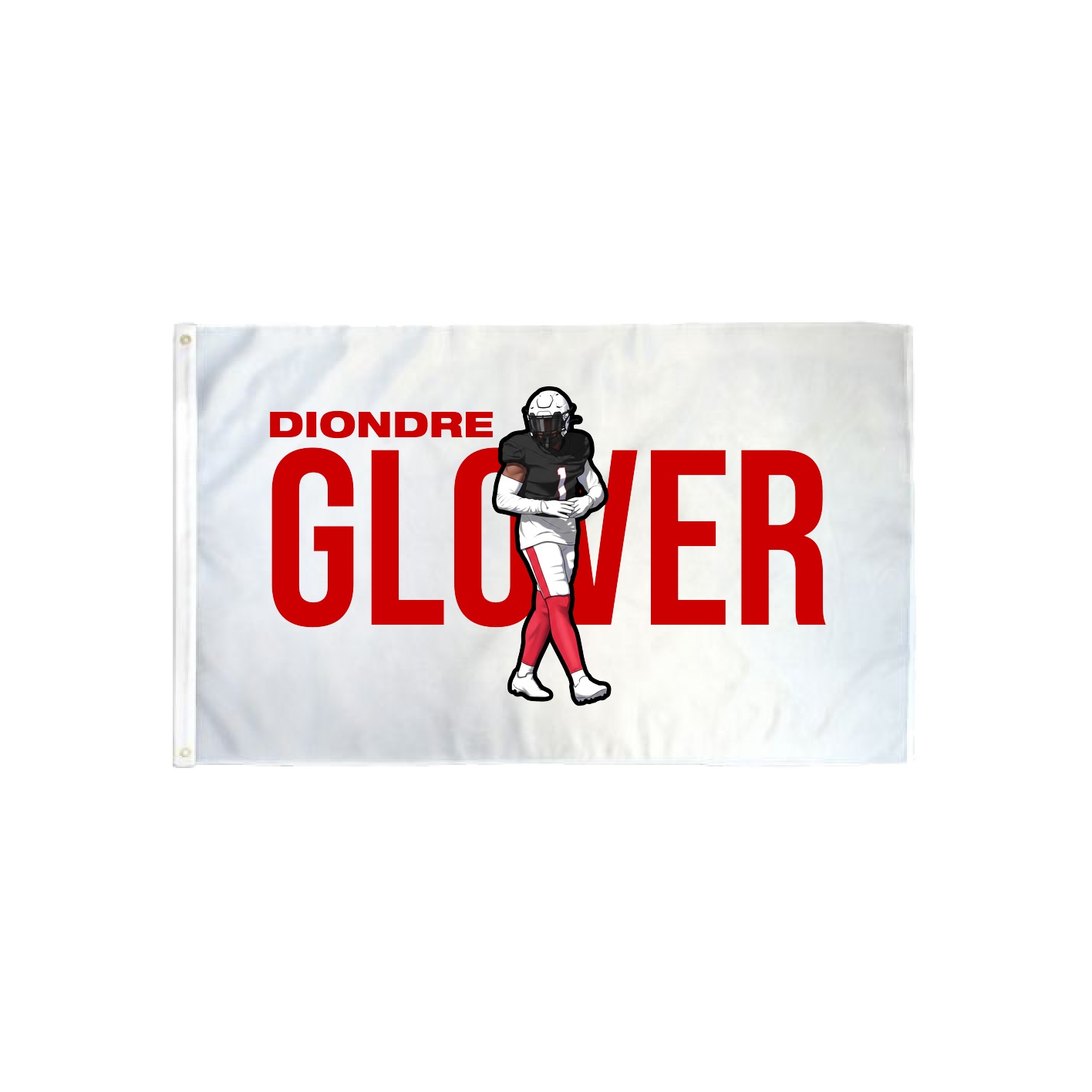 3x5 Flag — Player Name in Classic