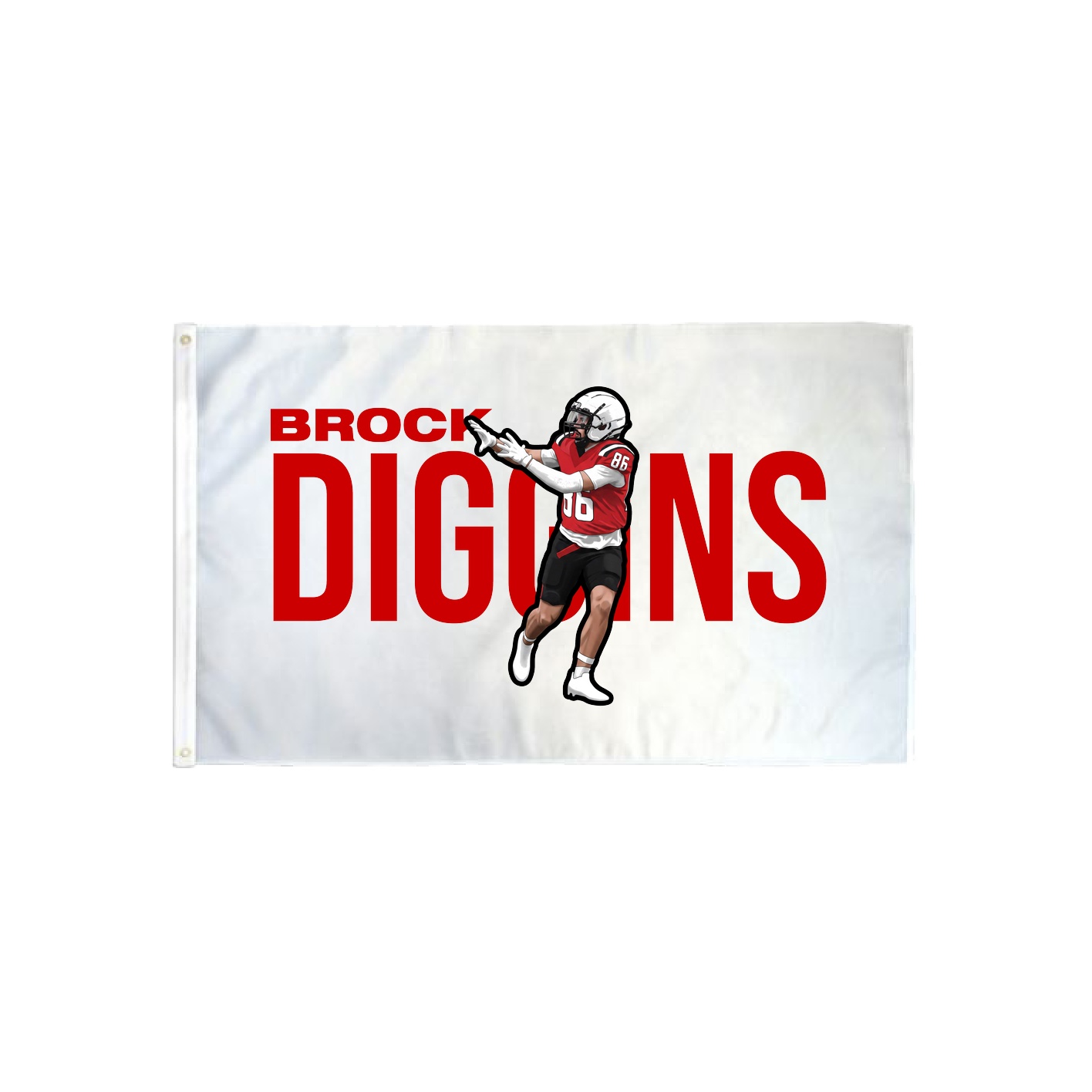 3x5 Flag — Player Name in Classic