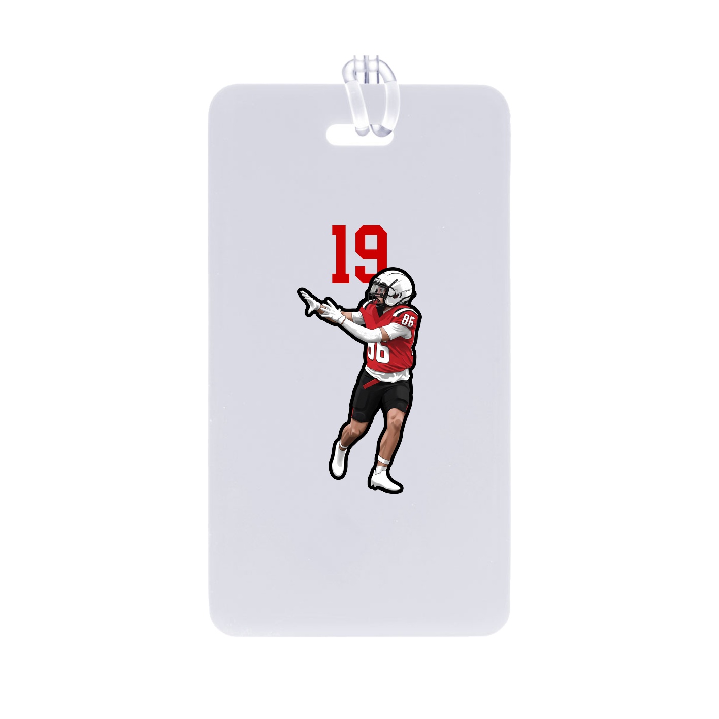 Bag Tag — Number Top in Classic
