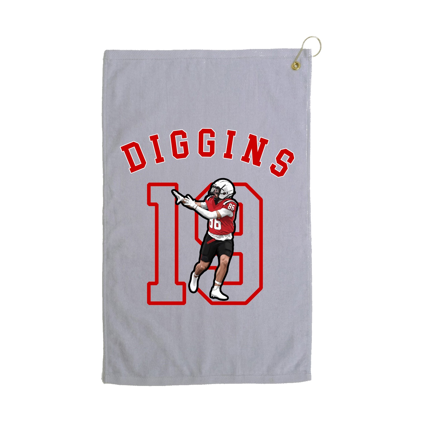 Golf Towel — Shirsey Arch in Grey