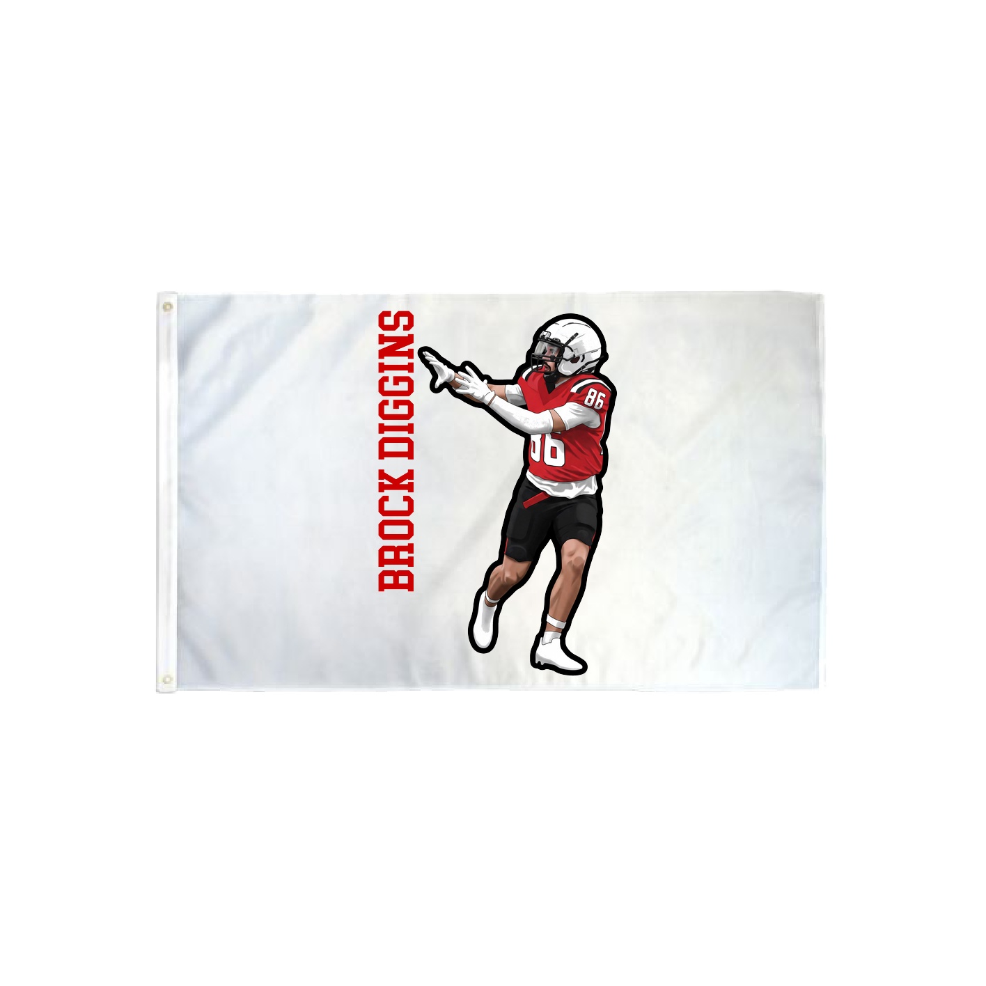 3x5 Flag — Name Vertical in Classic