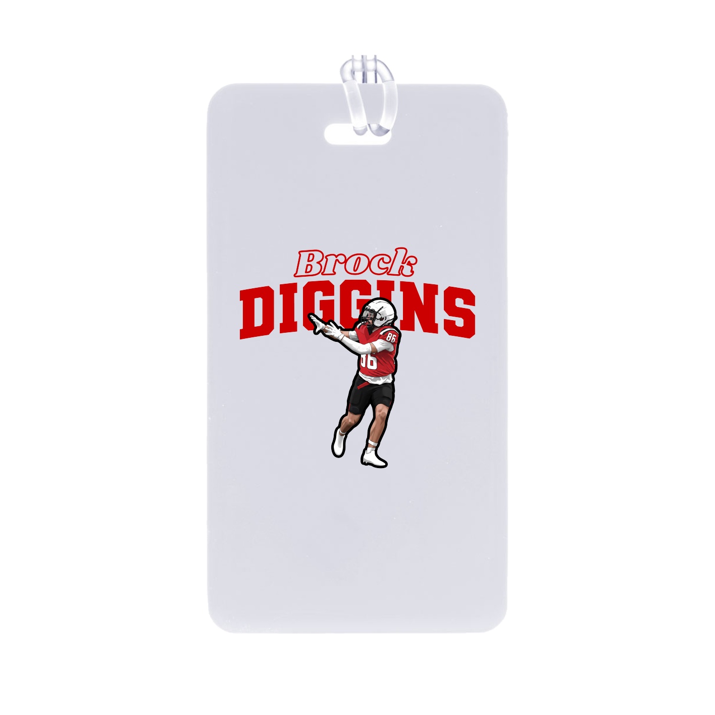 Bag Tag — Name Arch in Classic