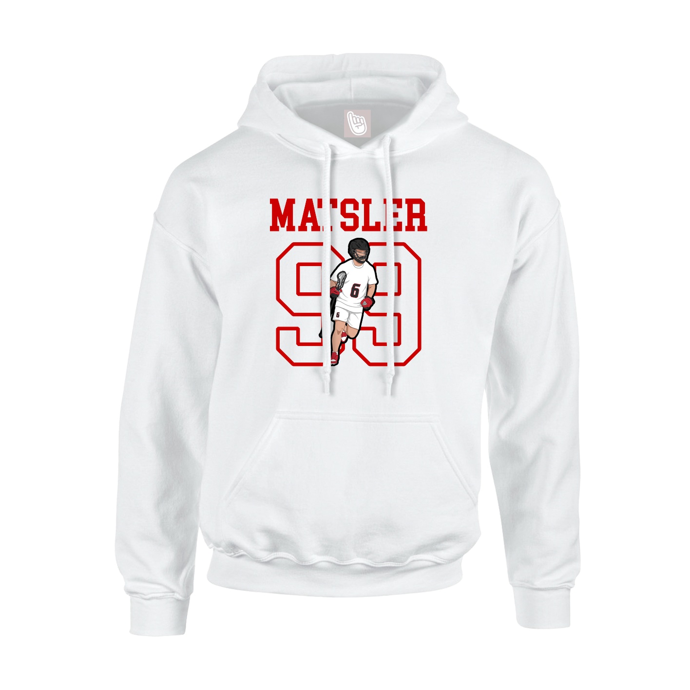 Youth Hoodie — Shirsey in White