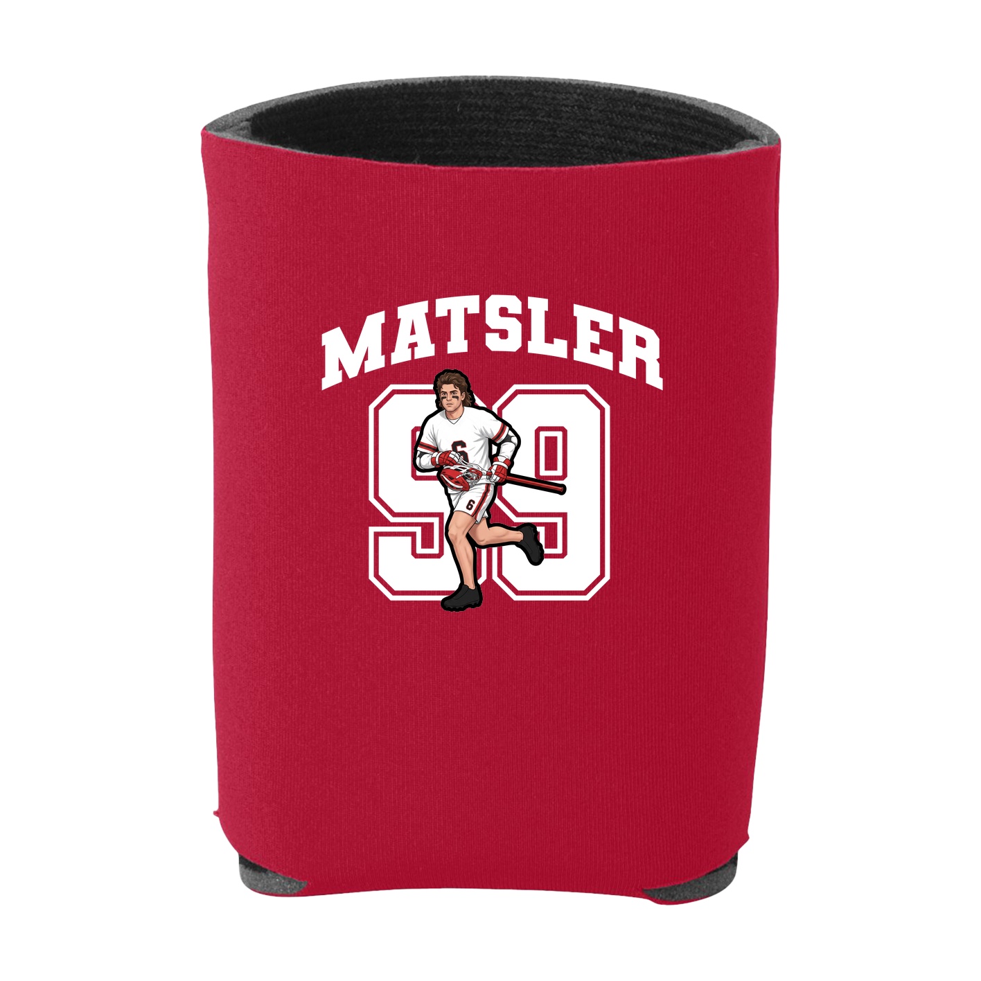 Can Holder — Number in Red