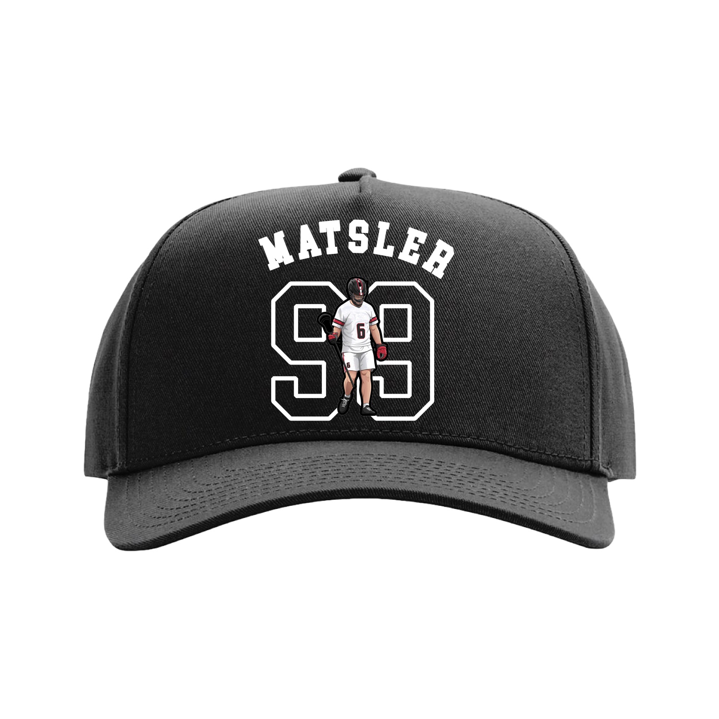 Full Fabric Five-Panel Champ Cap