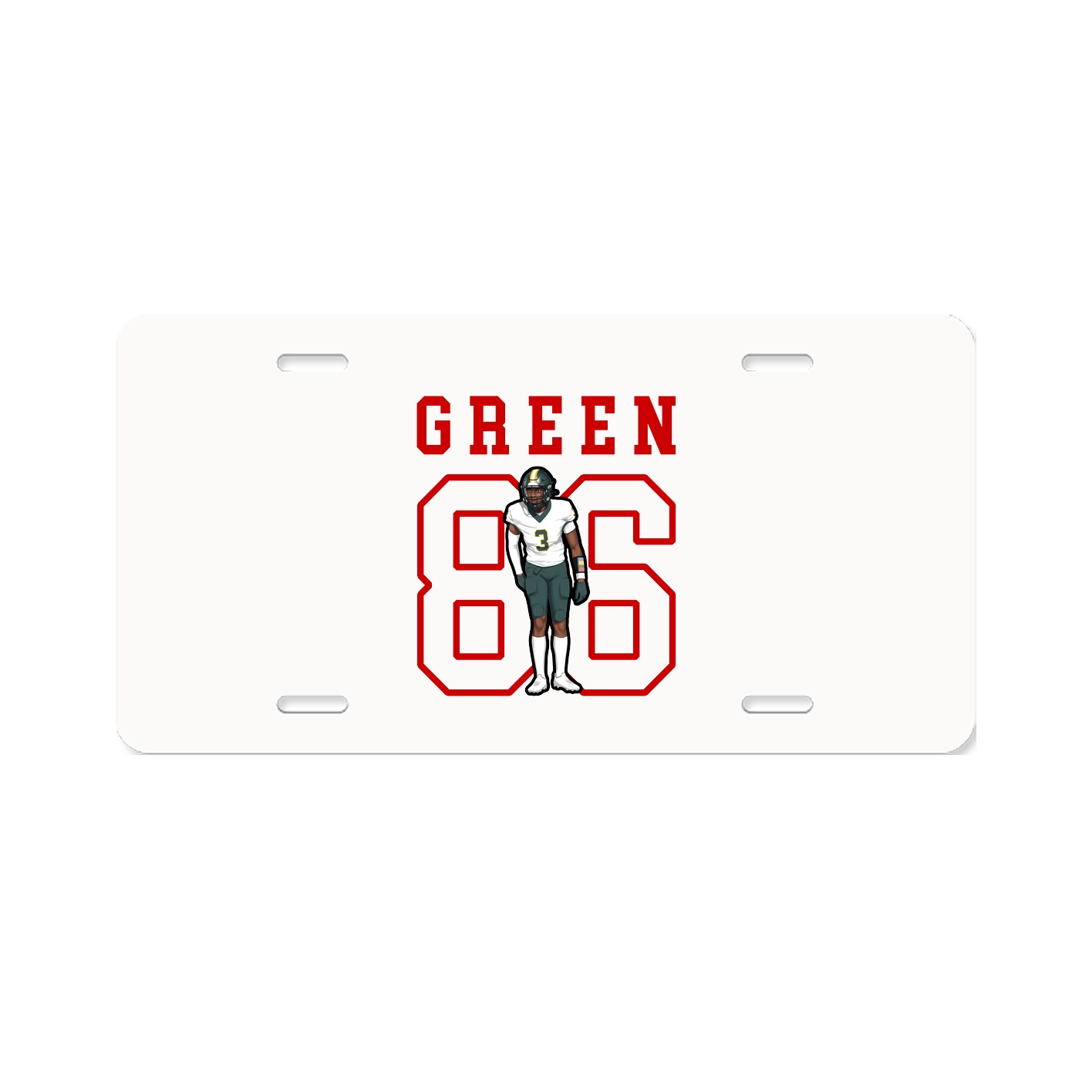 License Plate — Shirsey in Classic