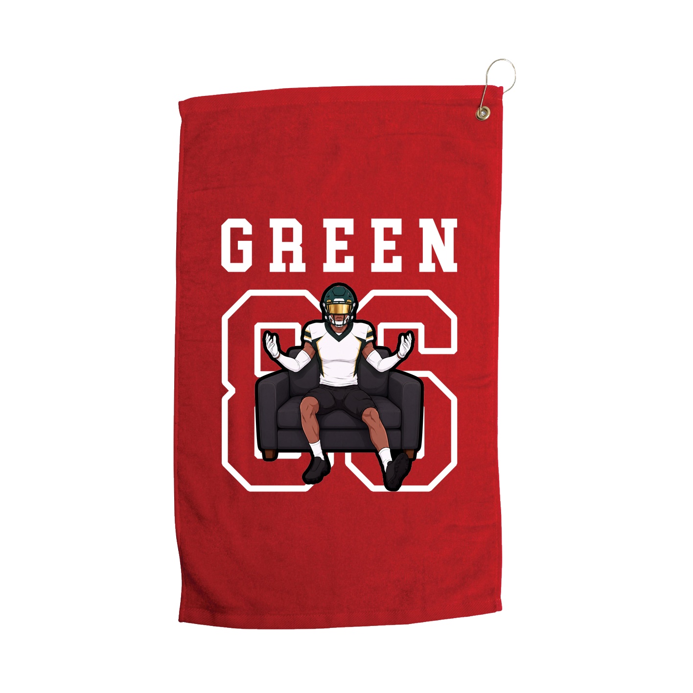 Golf Towel — Shirsey in Red