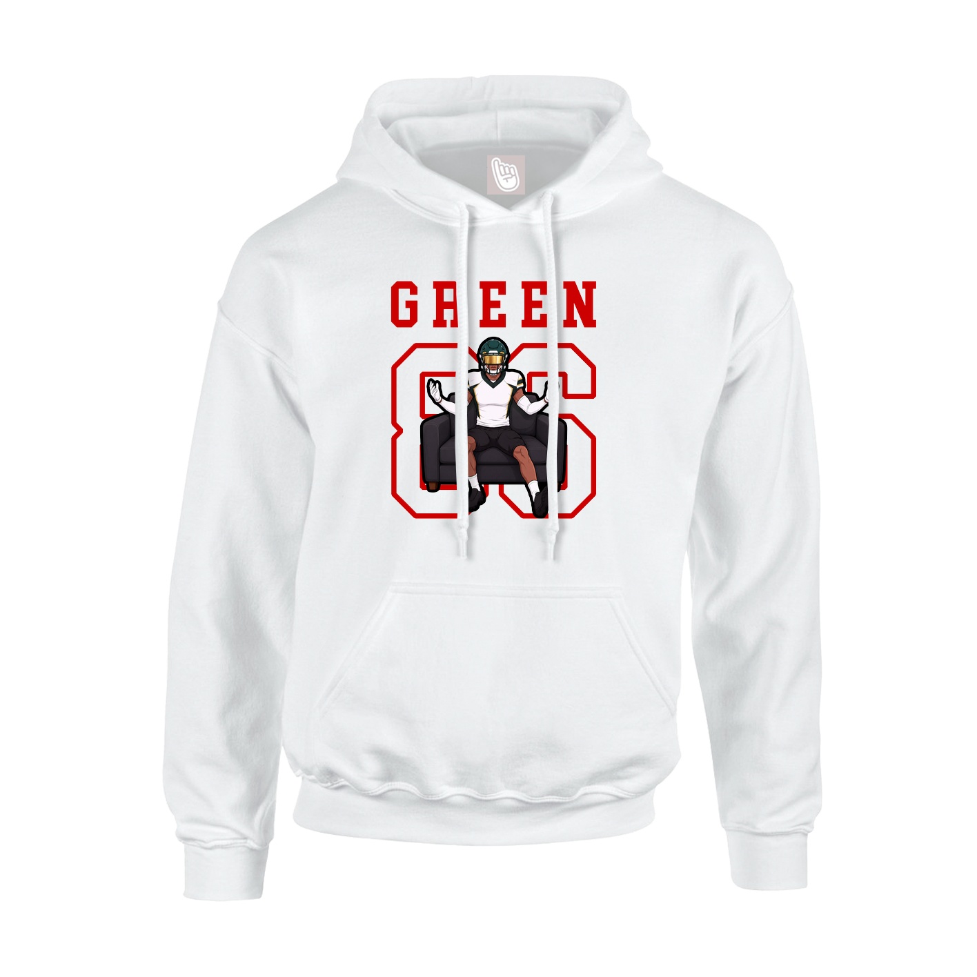 Youth Hoodie — Shirsey in White
