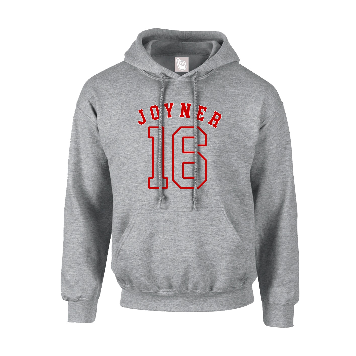 Youth Hoodie — Shirsey Arch in Grey