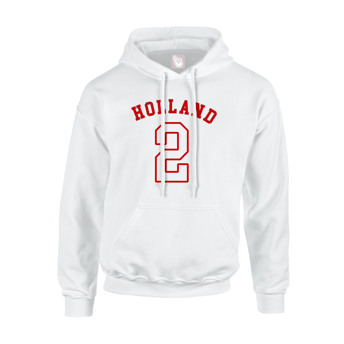 Hoodie — Shirsey Arch in White