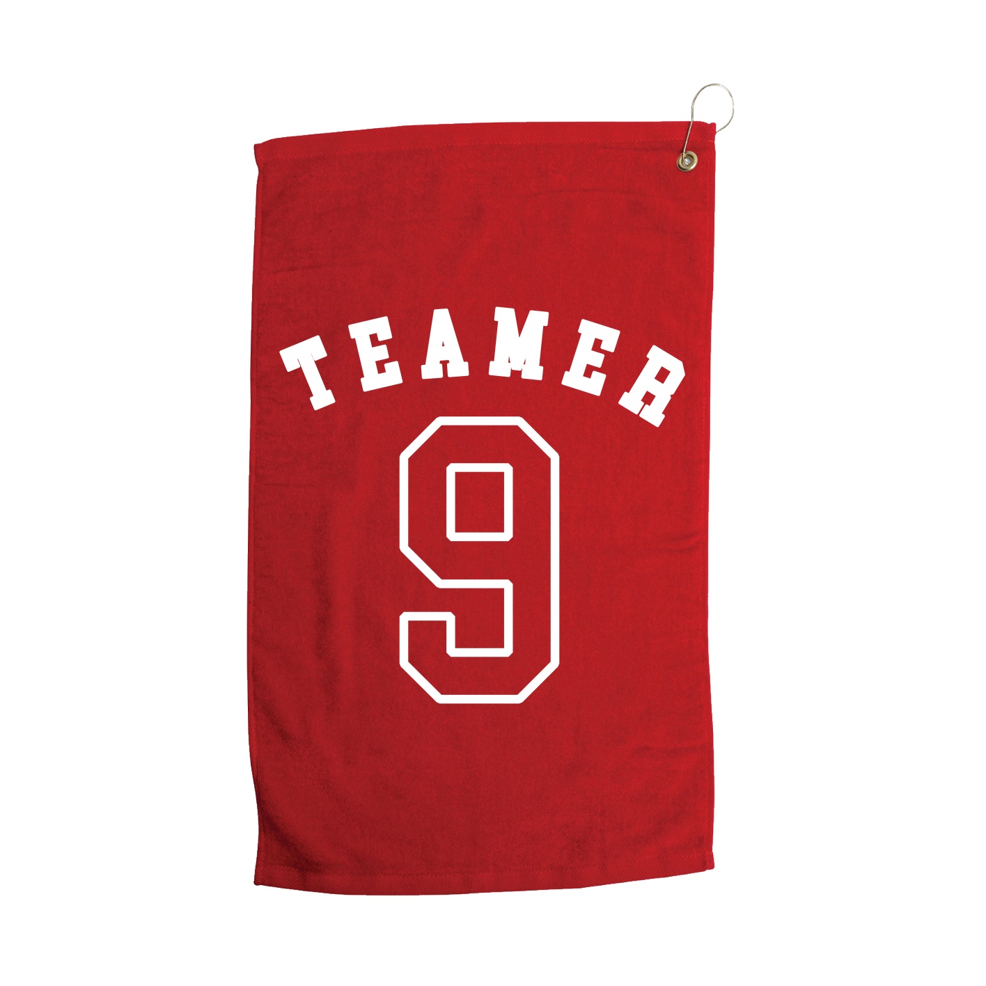 Golf Towel — Shirsey Arch in Red
