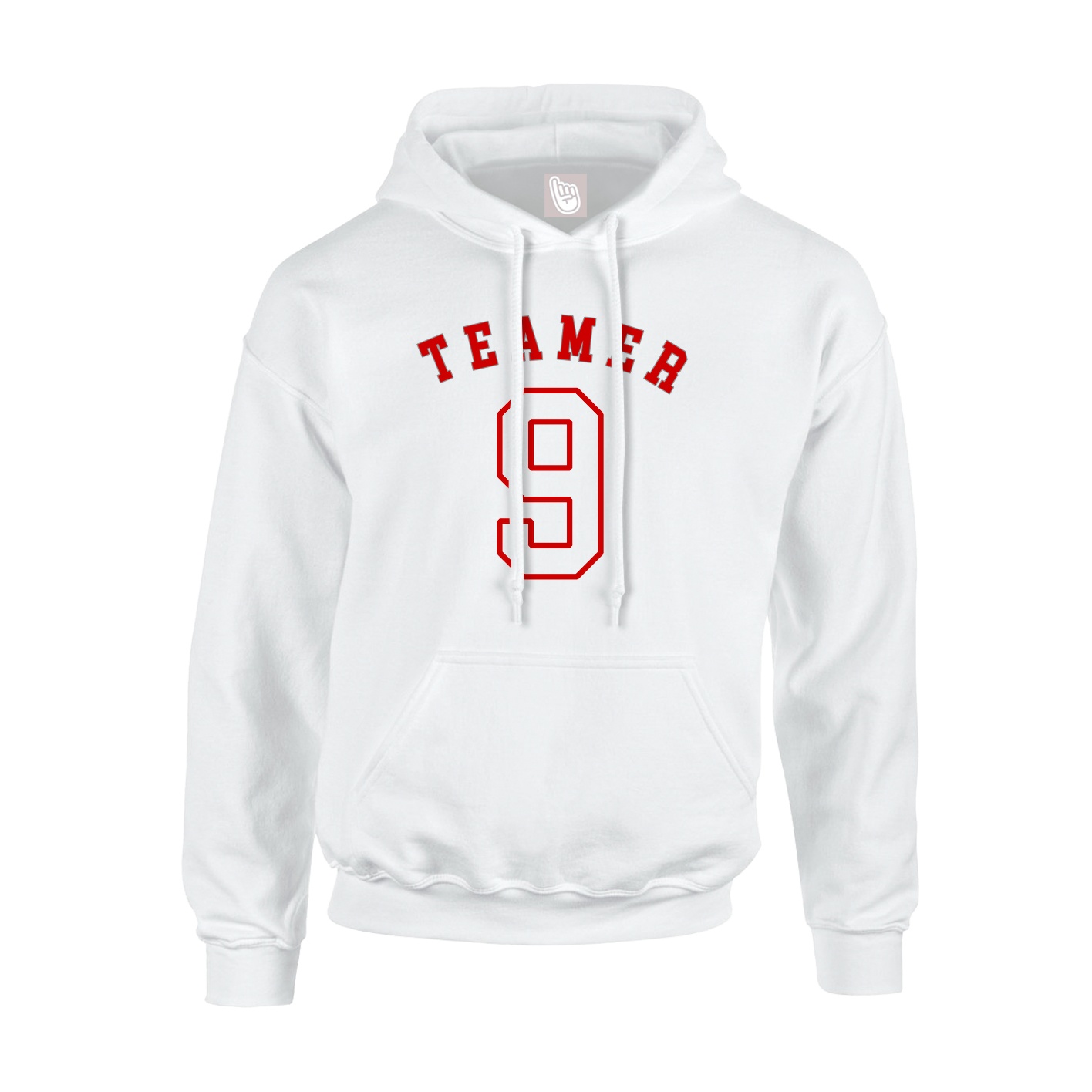 Hoodie — Shirsey Arch in White