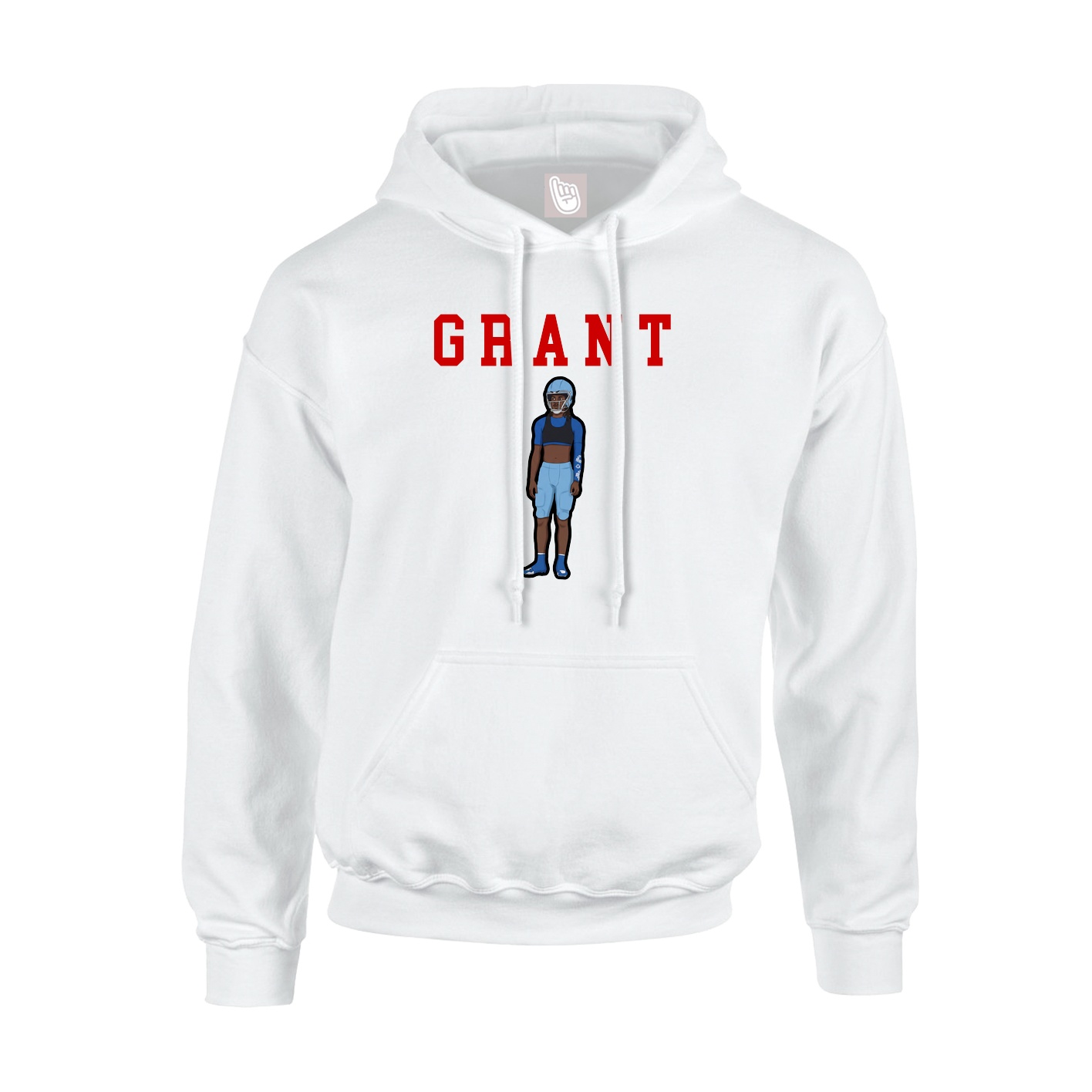 Youth Hoodie — Shirsey in White