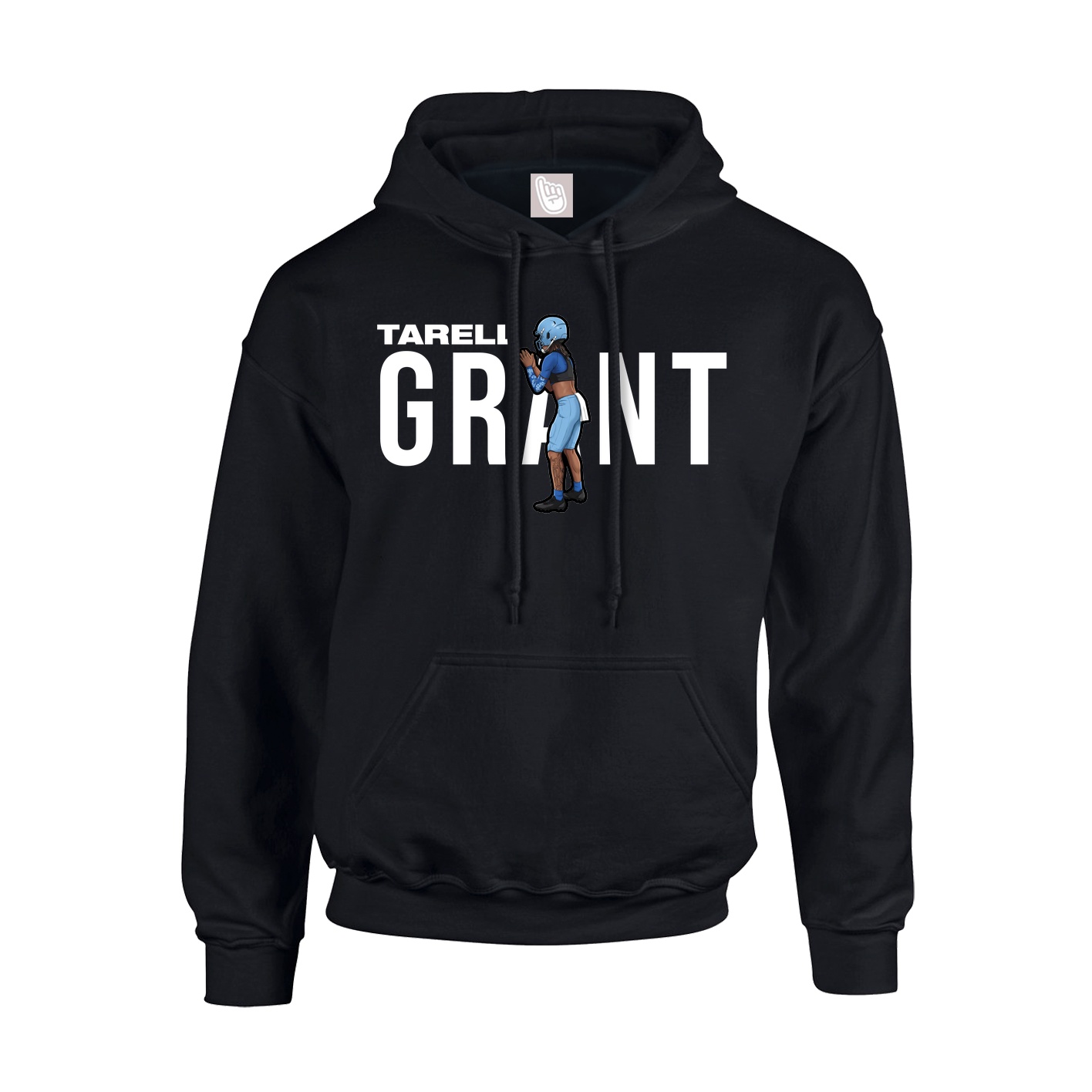 Youth Hoodie — Player Name in Black
