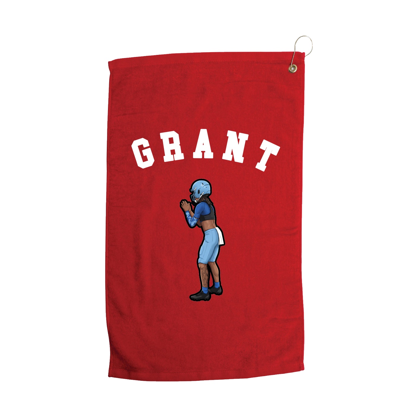 Golf Towel — Shirsey Arch in Red