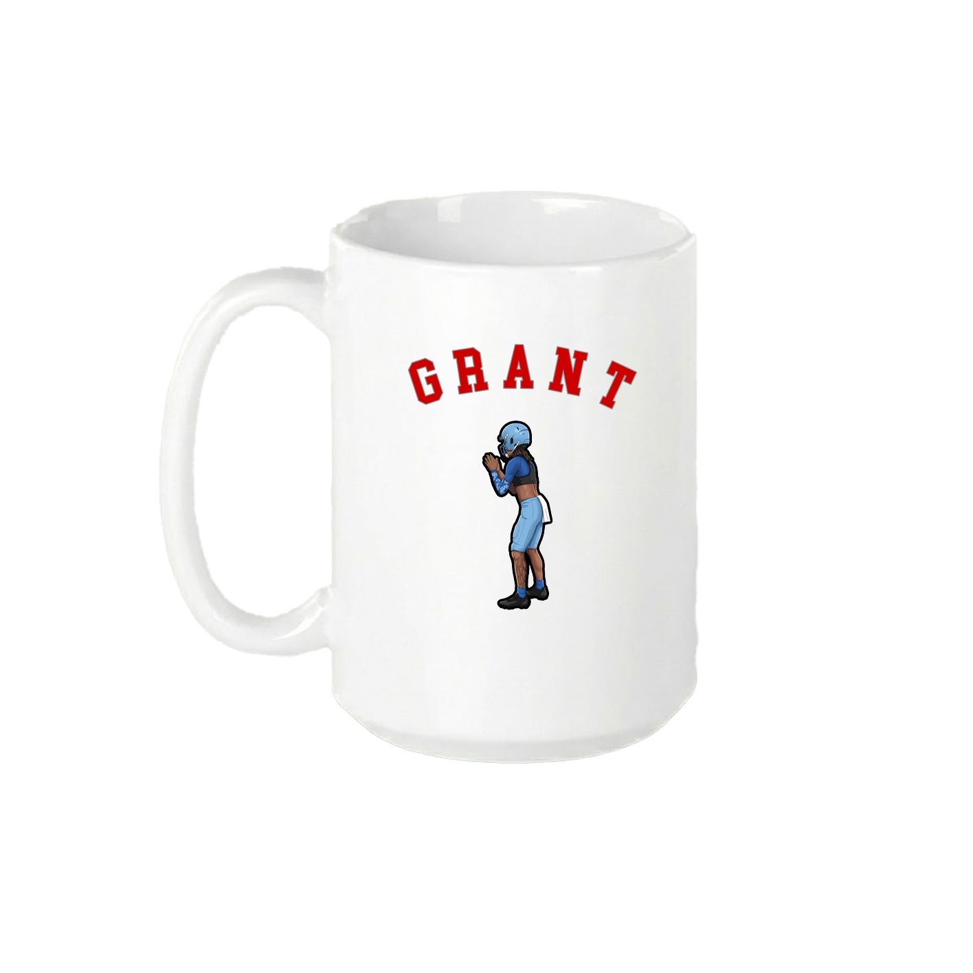 15oz Coffee Mug — Shirsey Arch in White
