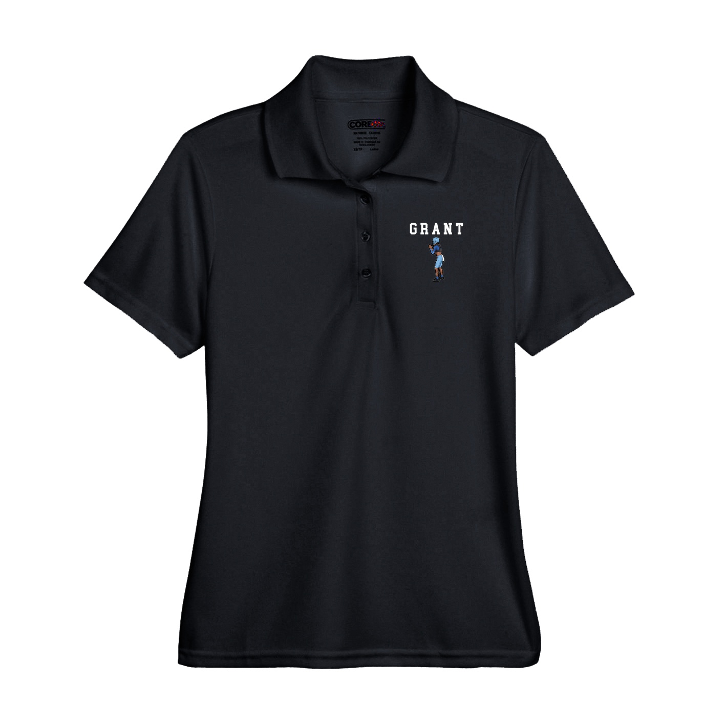 Performance Polo — Shirsey in Black