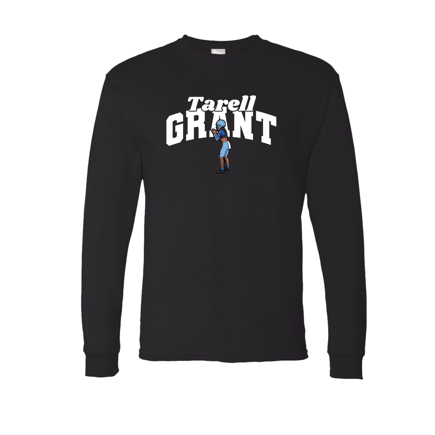 Long Sleeve Tee — Signature Arch in Black