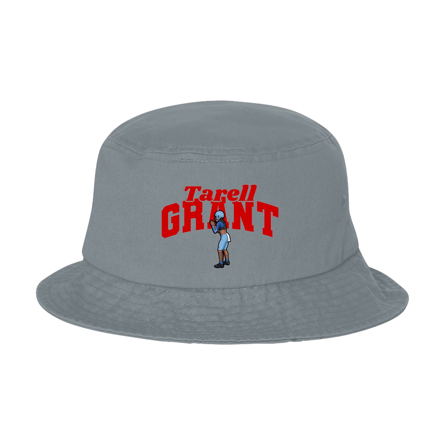 Bucket Cap — Signature Arch in Grey