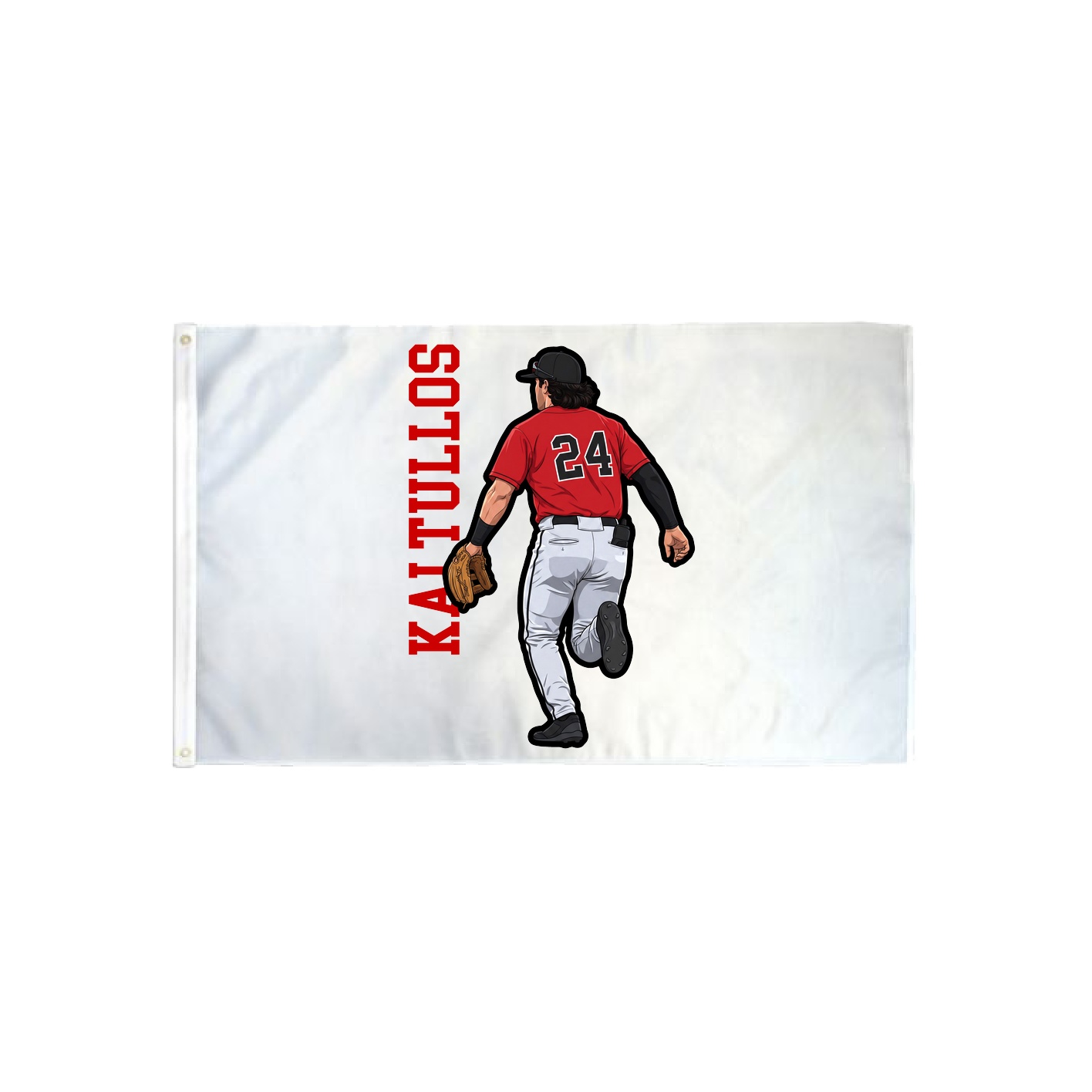3x5 Flag — Name Vertical in Classic