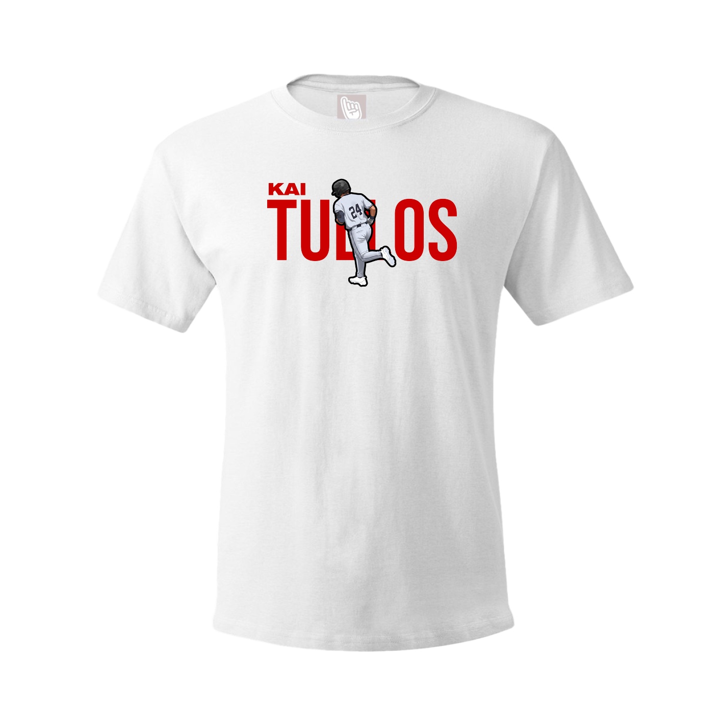 Youth Tee — Player Name in White