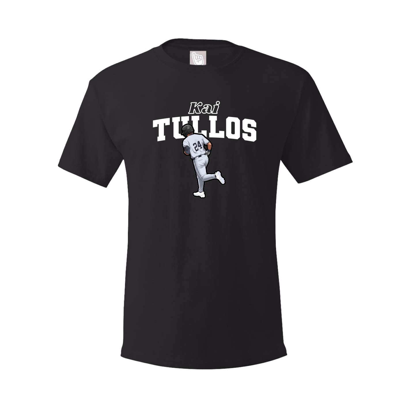 Youth Tee — Name Arch in Black