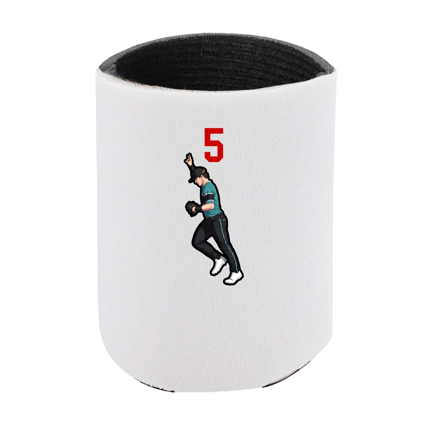 Can Holder — Number Top in White