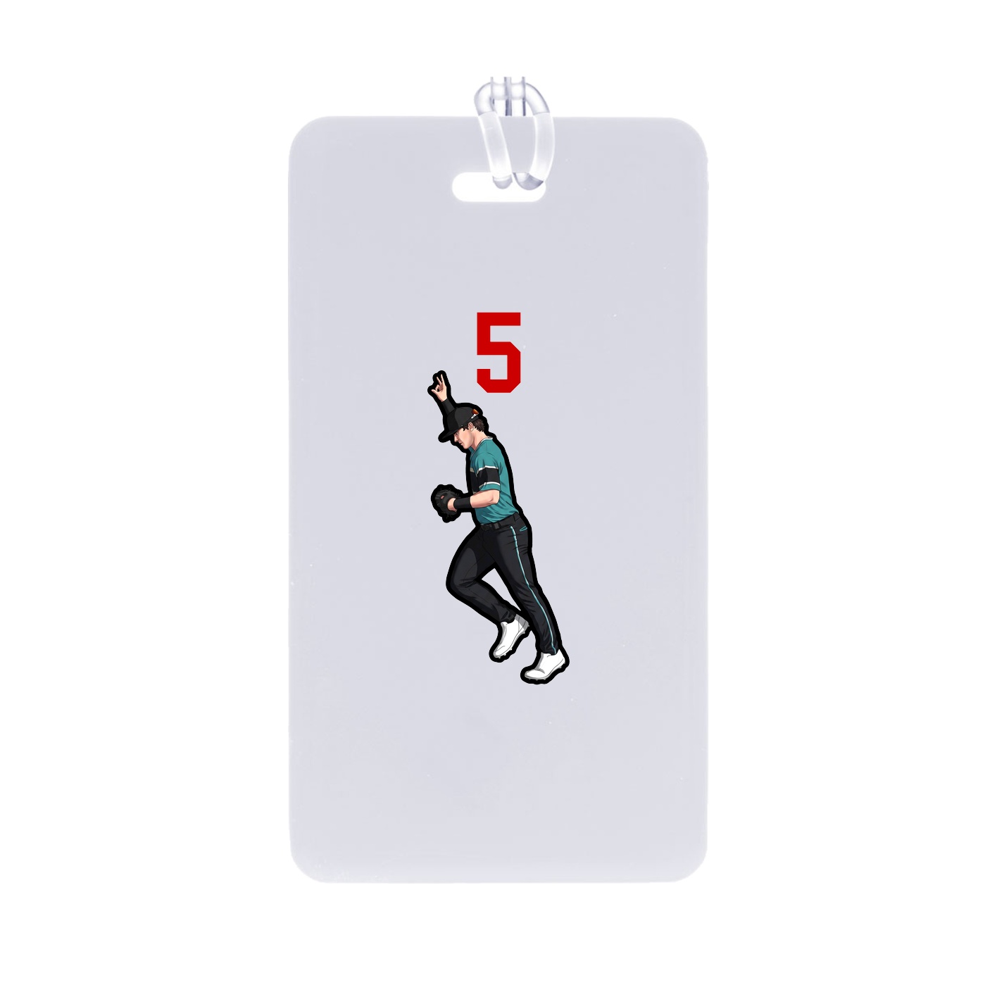 Bag Tag — Number Top in Classic