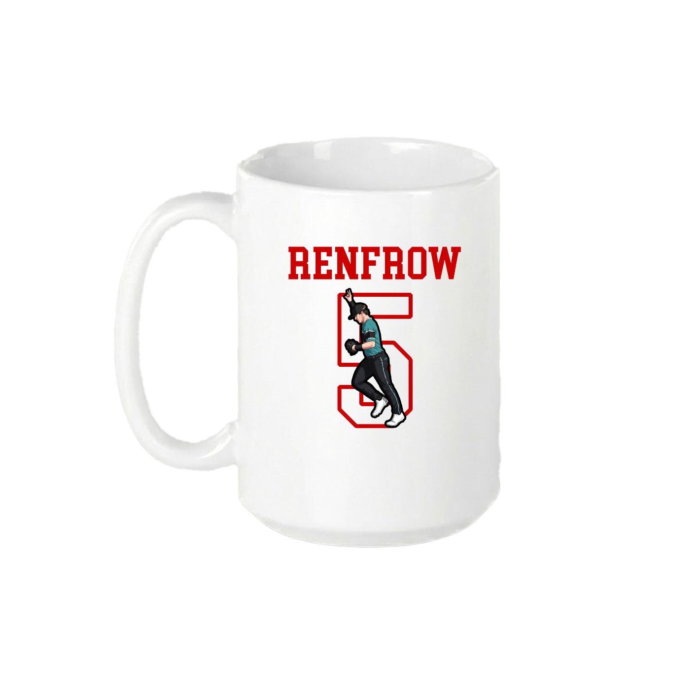 15oz Coffee Mug — Shirsey in White