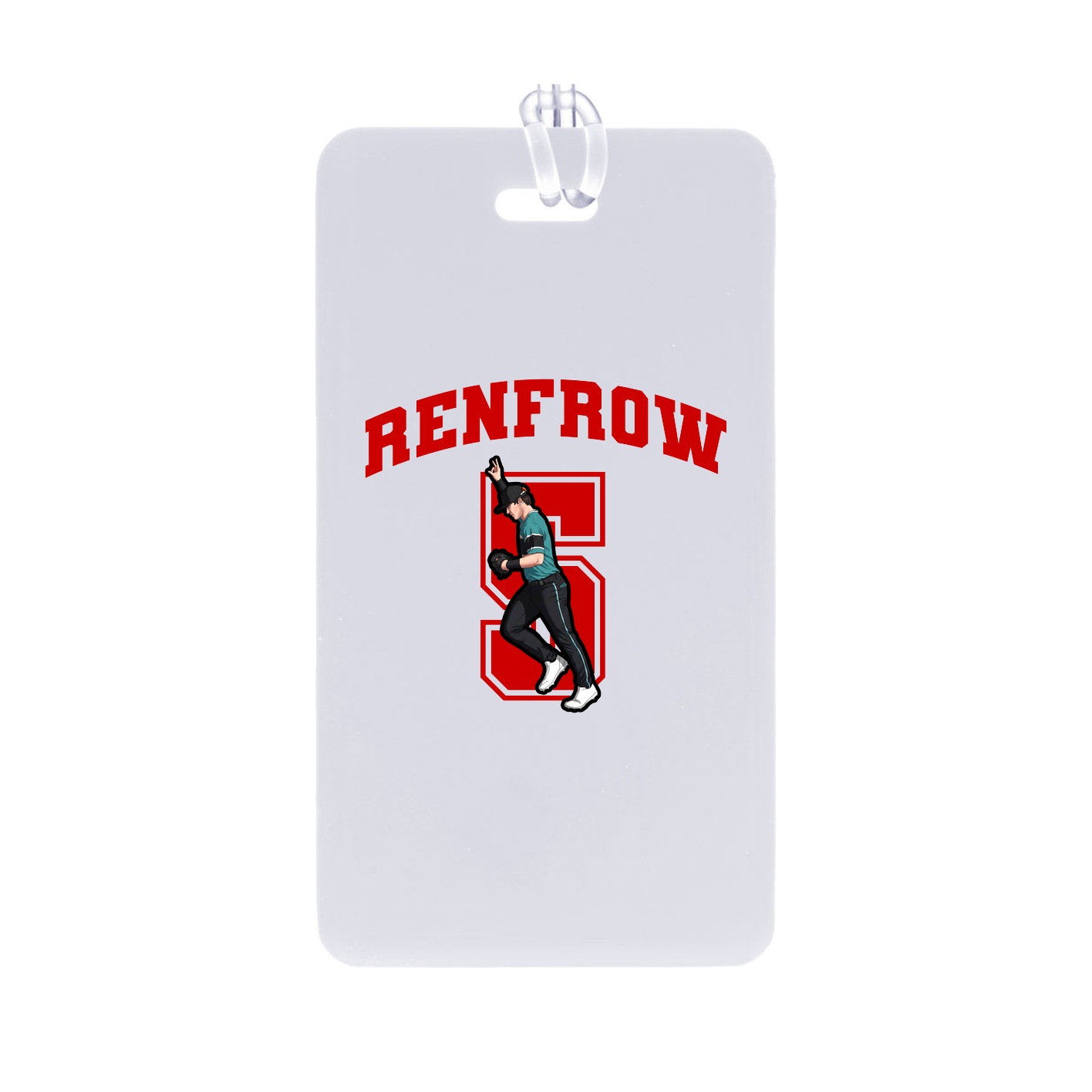 Bag Tag — Number in Classic