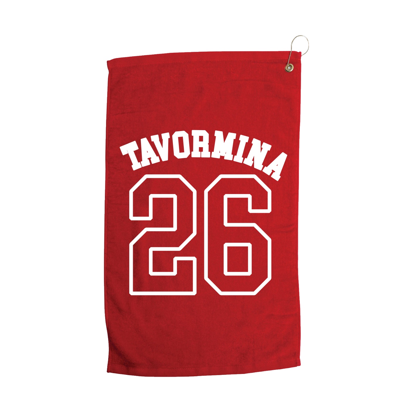 Golf Towel — Shirsey Arch in Red