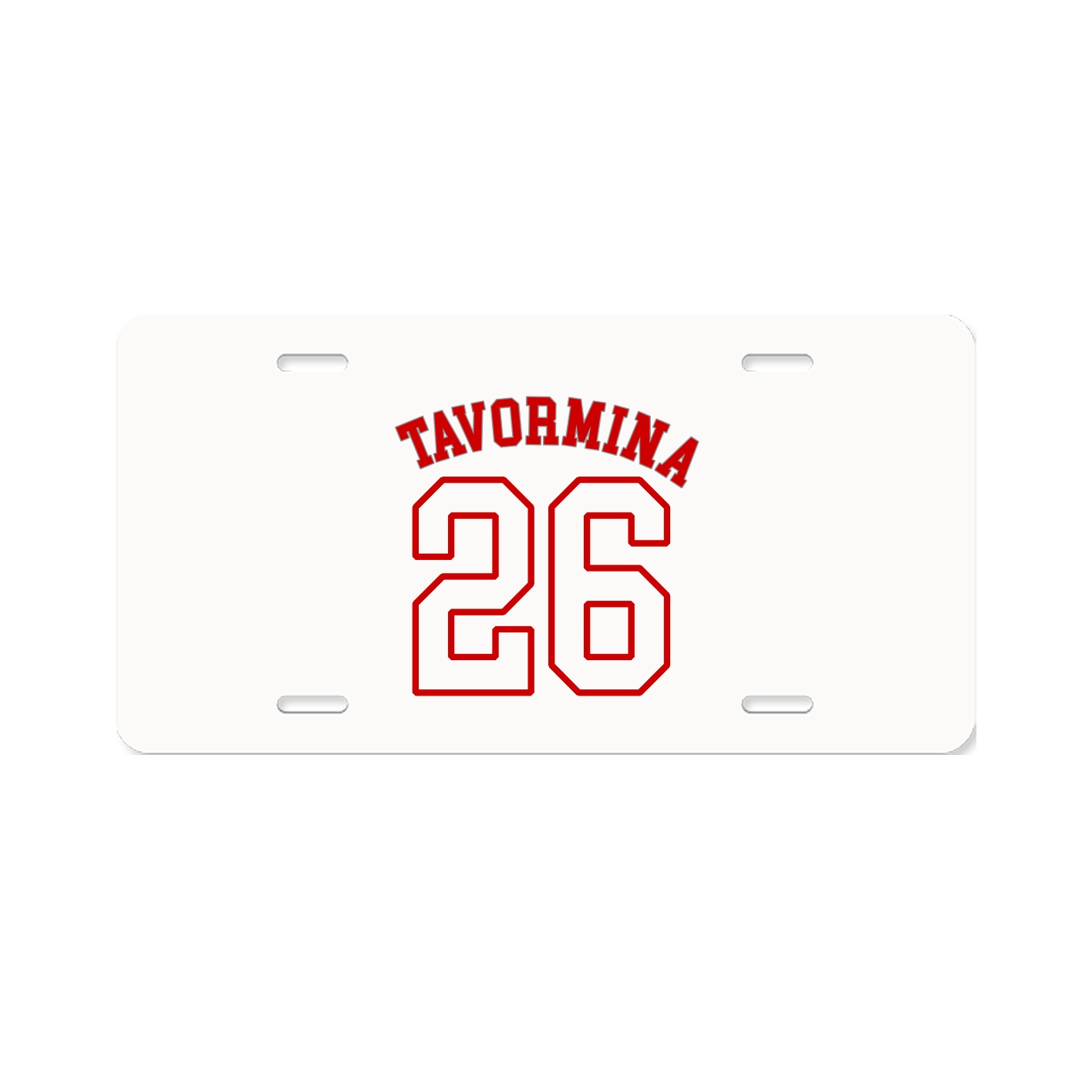 License Plate — Shirsey Arch in Classic
