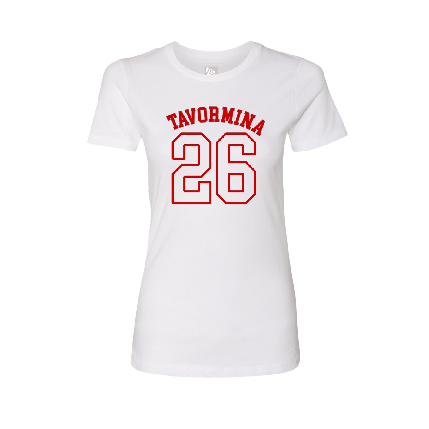 Womens Tee — Shirsey Arch in White