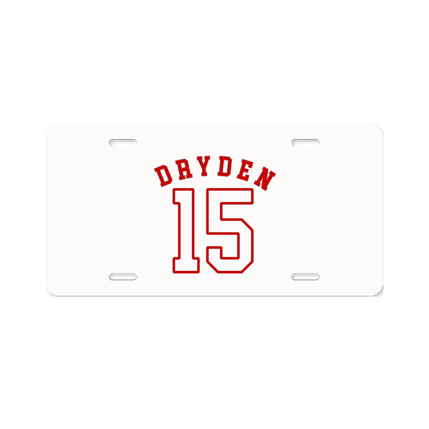 License Plate — Shirsey Arch in Classic