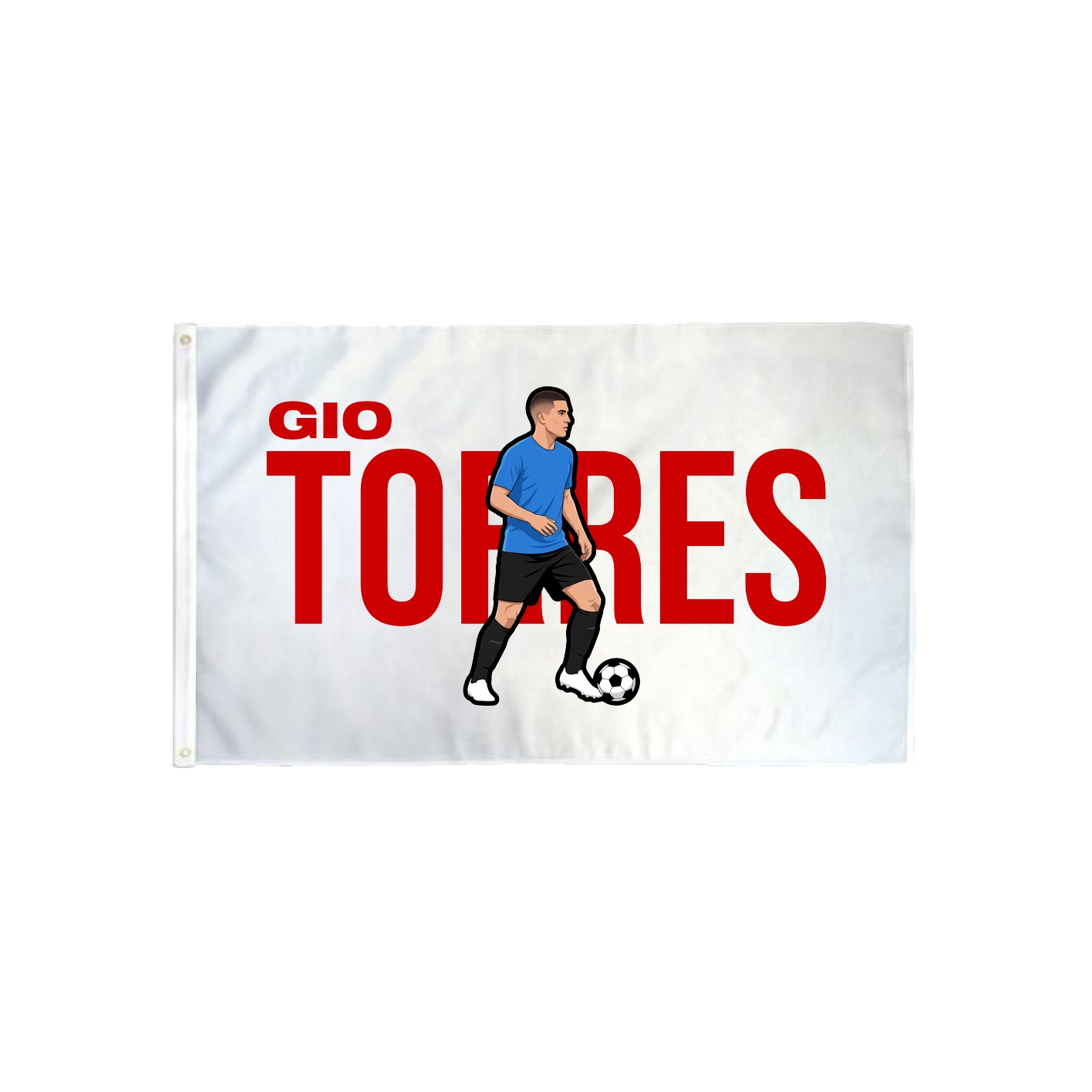3x5 Flag — Player Name in Classic
