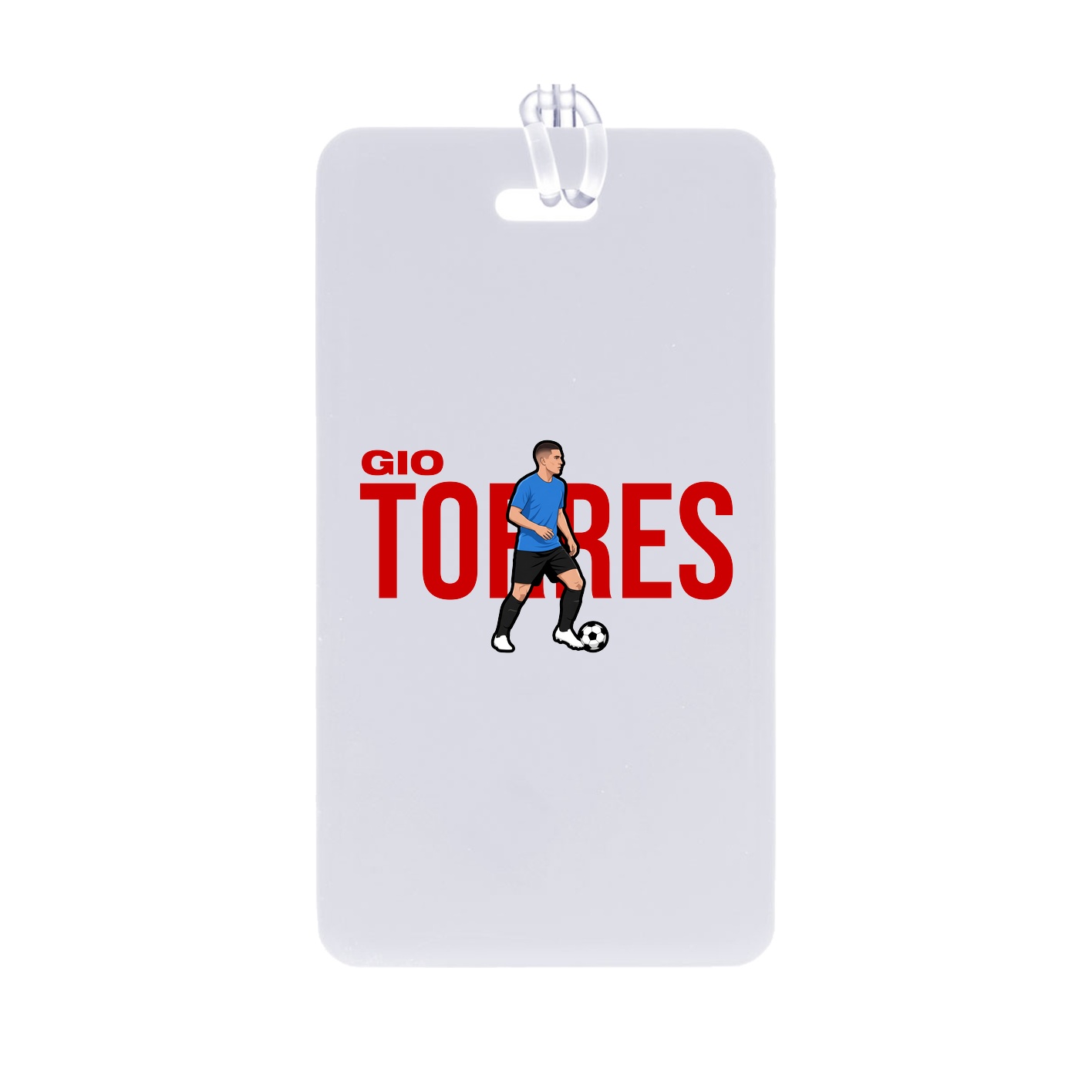 Bag Tag — Player Name in Classic