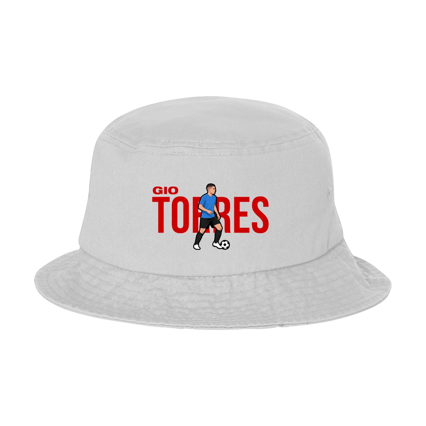 Bucket Cap — Player Name in White