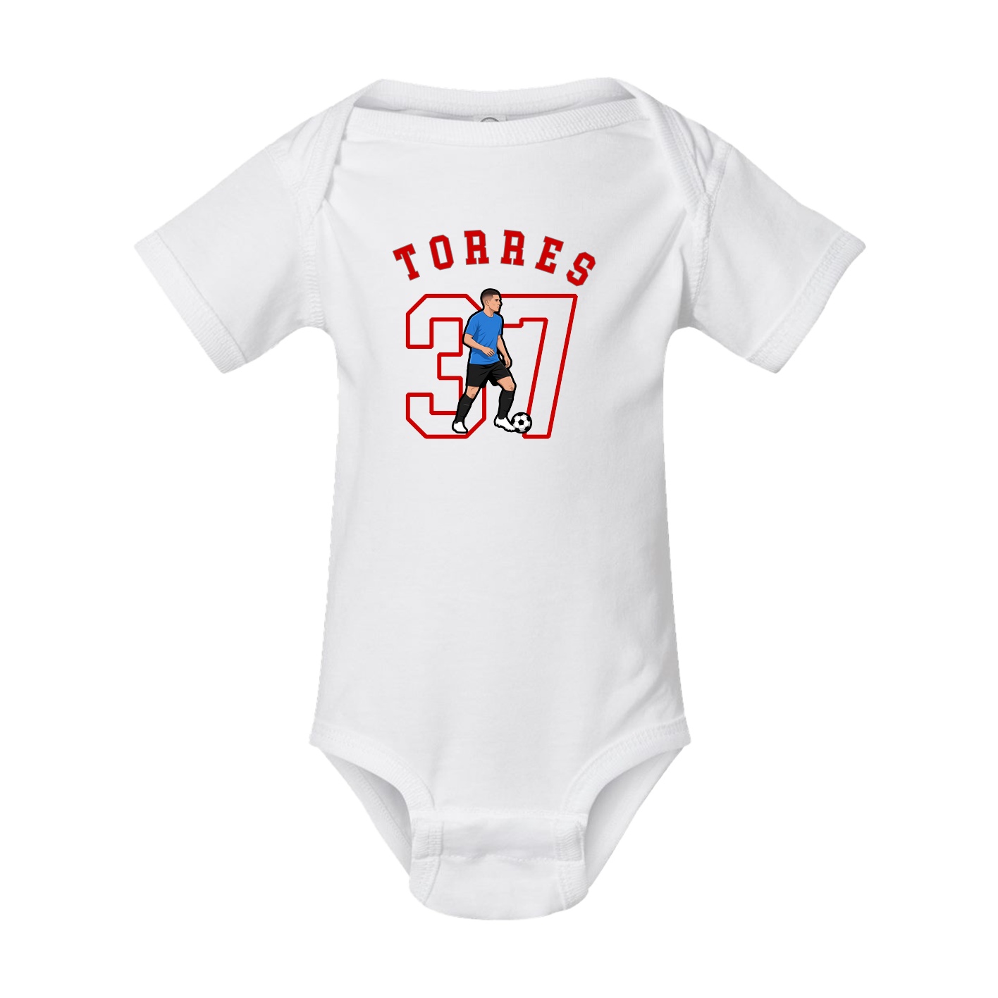 Baby Onesie — Shirsey Arch in White