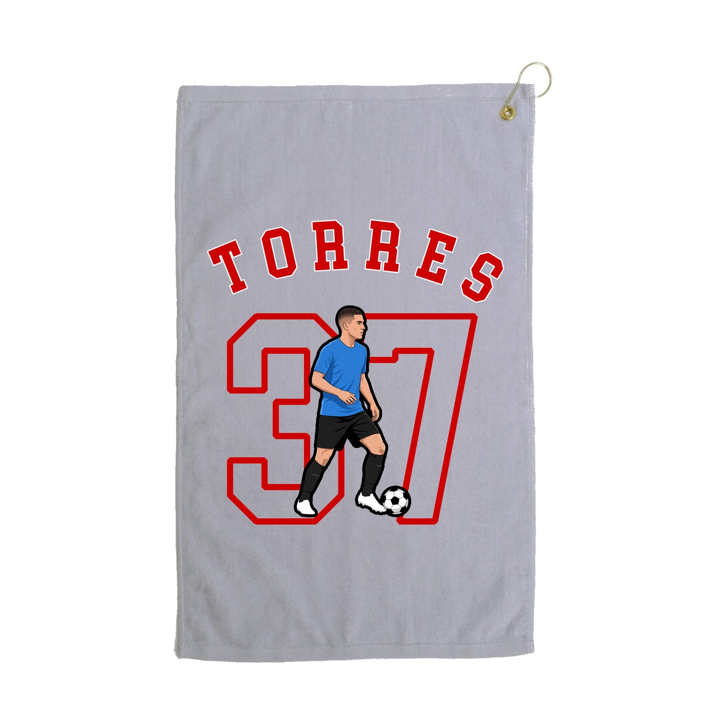 Golf Towel — Shirsey Arch in Grey