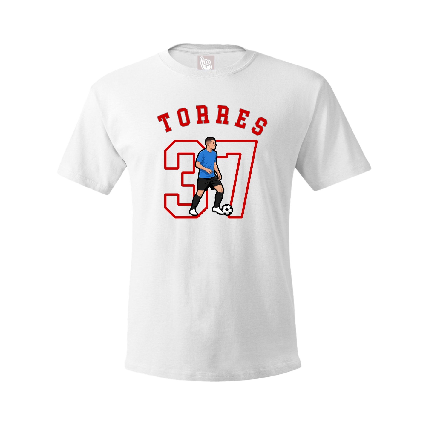 Youth Tee — Shirsey Arch in White