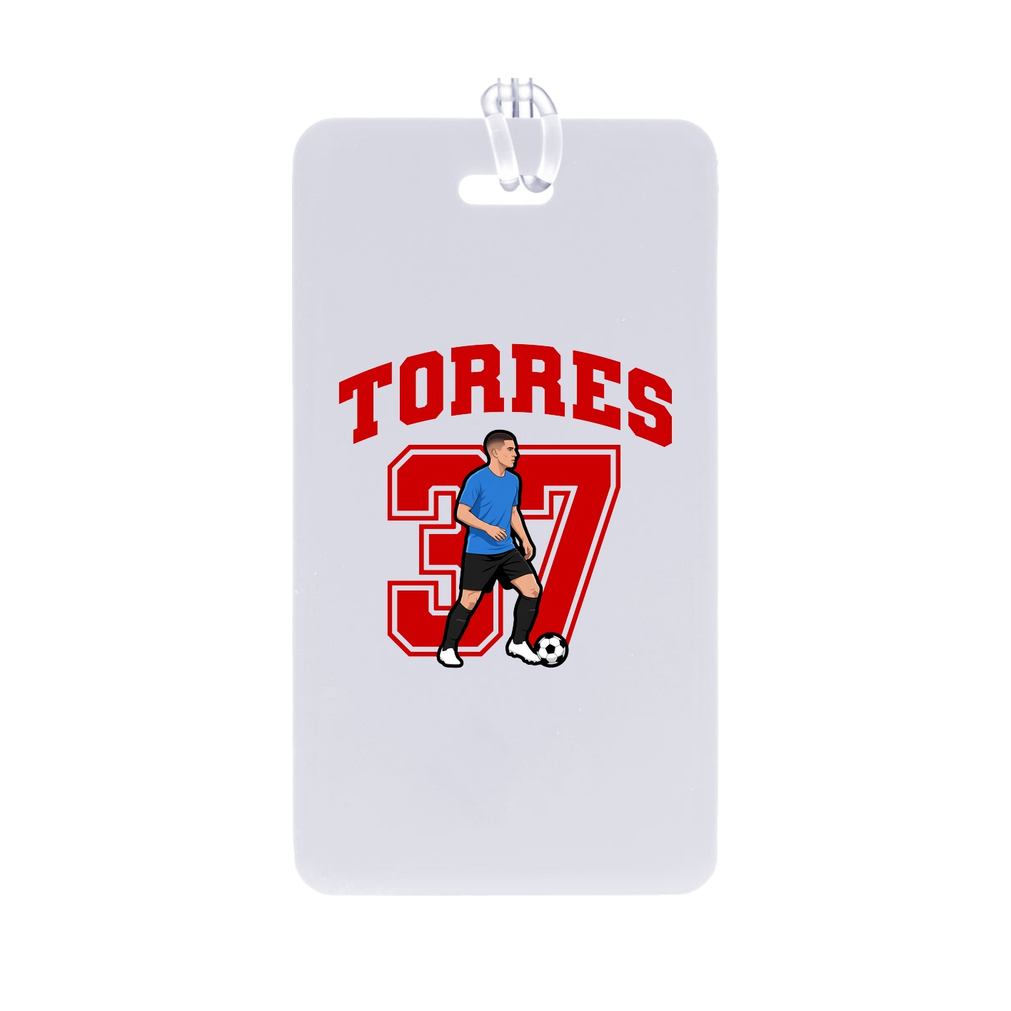 Bag Tag — Number in Classic