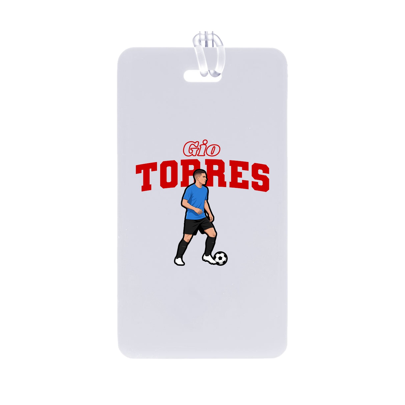 Bag Tag — Name Arch in Classic