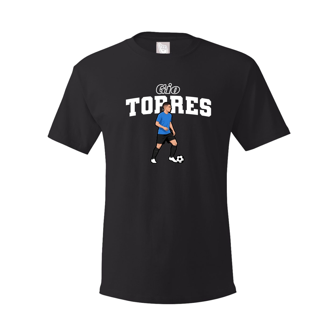 Youth Tee — Name Arch in Black