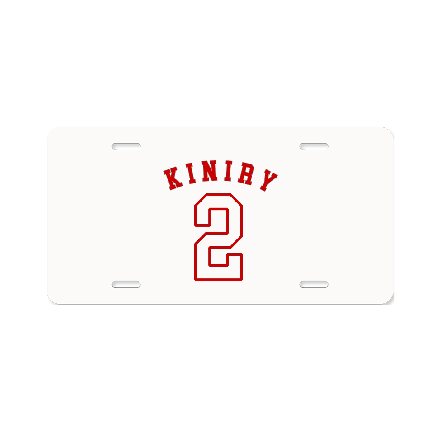 License Plate — Shirsey Arch in Classic