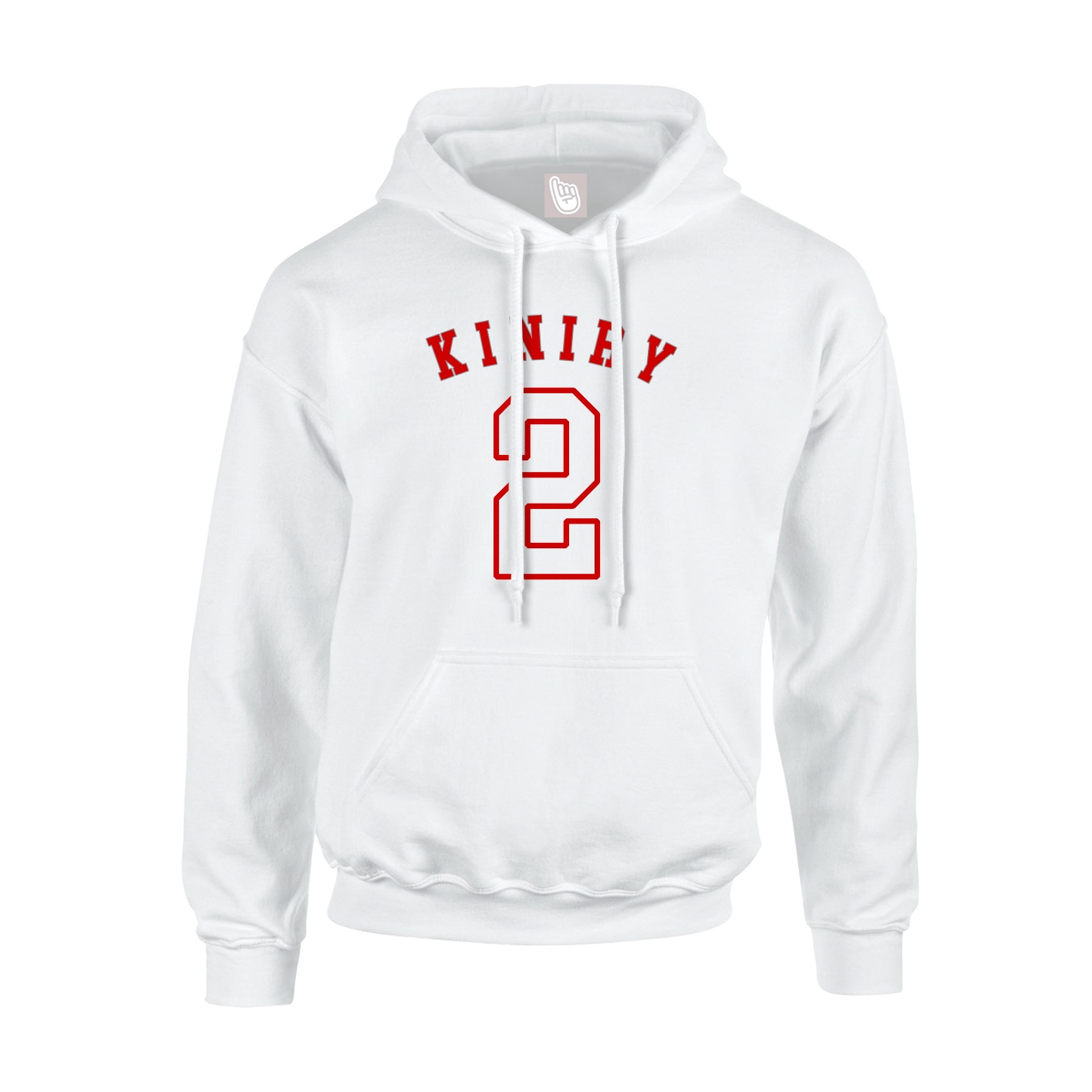 Hoodie — Shirsey Arch in White