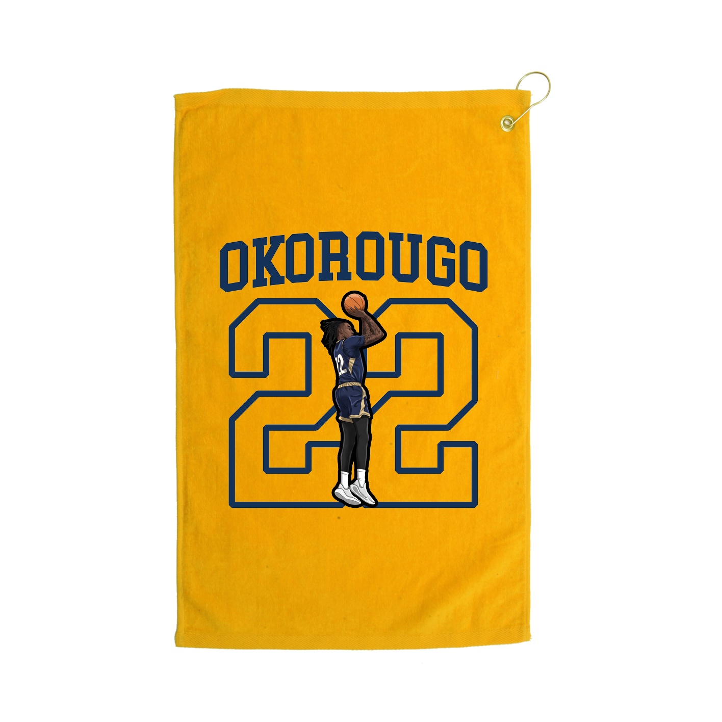 Golf Towel — Shirsey in Gold