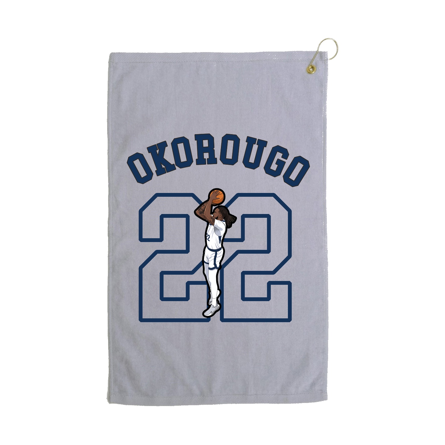 Golf Towel — Shirsey Arch in Grey
