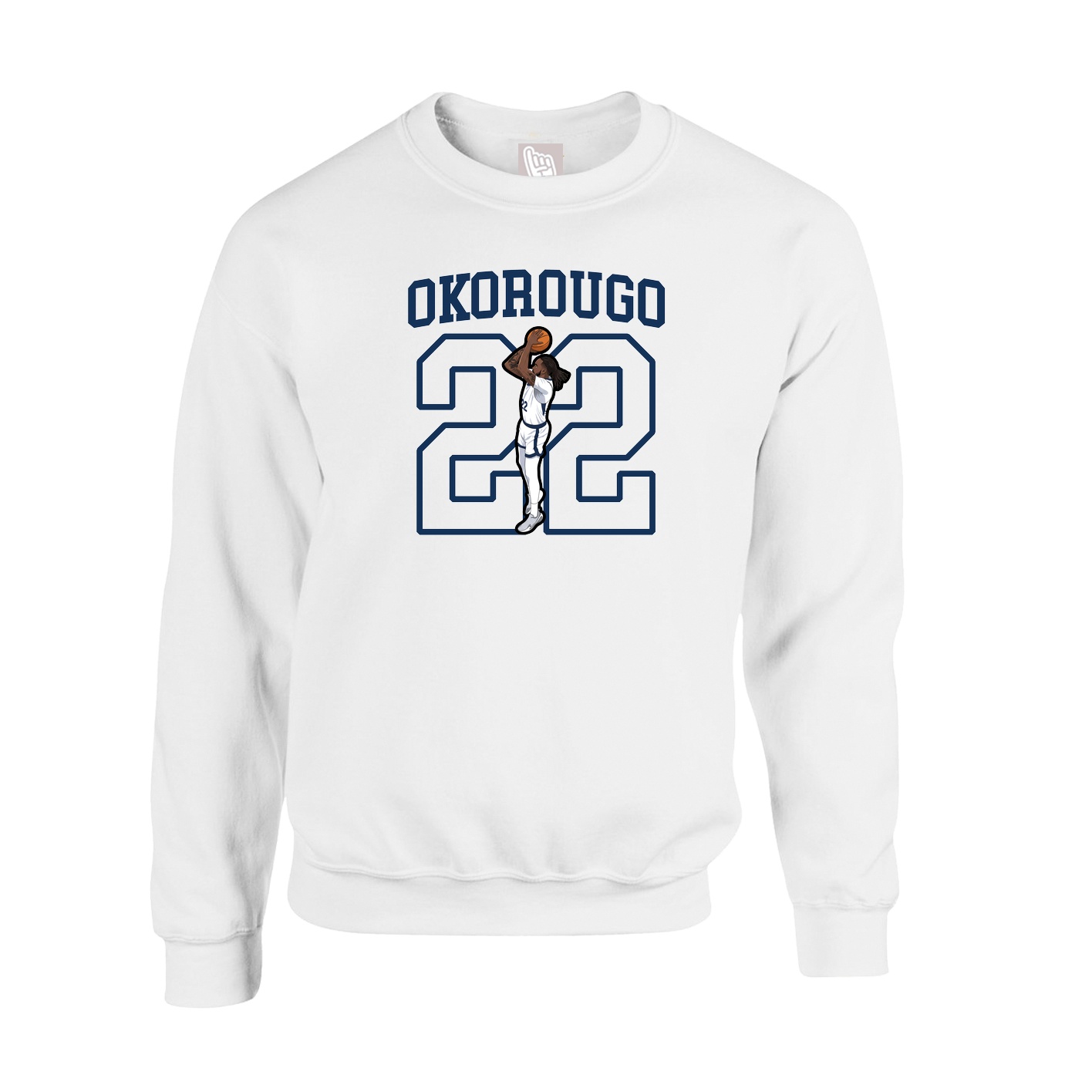 Fleece Crew — Shirsey in White