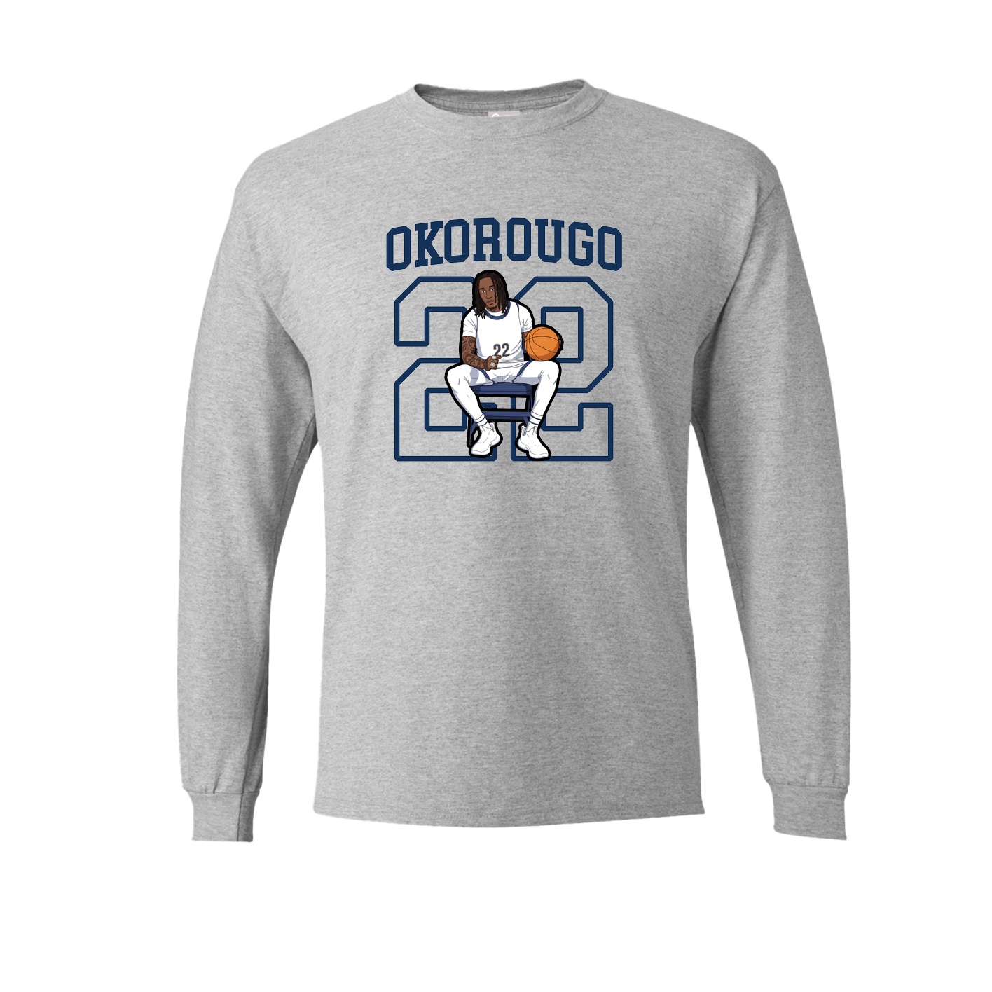 Long Sleeve Tee — Shirsey in Grey